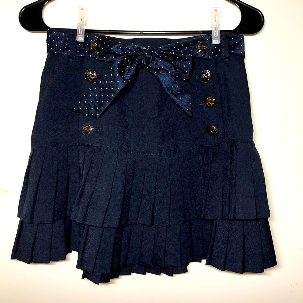 Girls’ School Uniform Skirt Navy Size 6